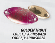 Блесна колеблющееся SBAM 1,3g (Golden Trout)