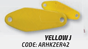 Блесна колеблющееся ZERO6 0,6g (Yellow J)